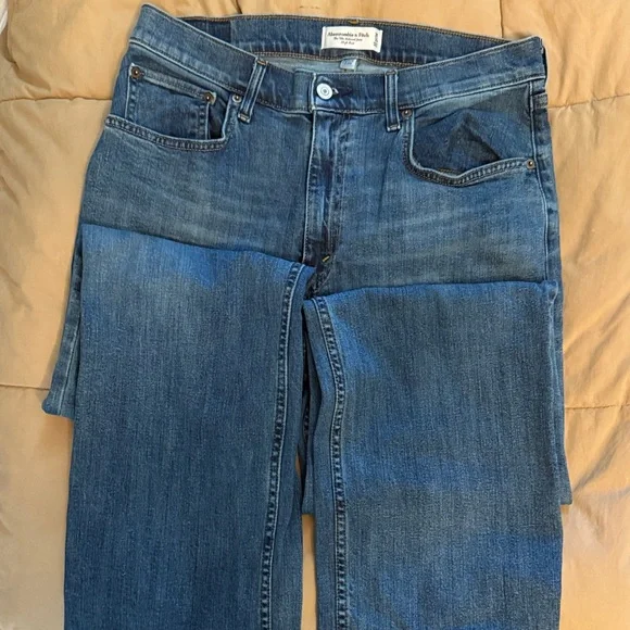 Abercrombie & Fitch 90s Relaxed Denim Jeans high rise - Picture 3 of 6